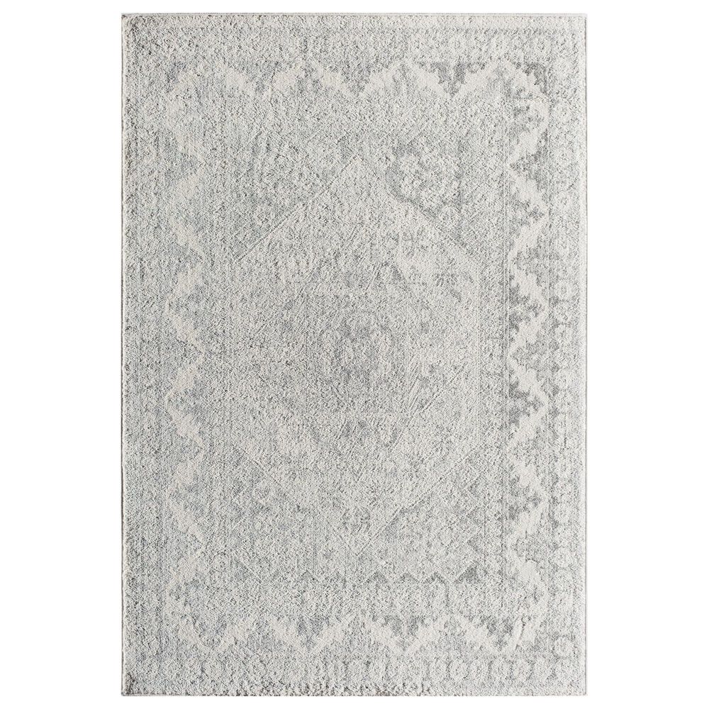 Rugs America Gabriel GL30A GALLAGHER 80A0 8" x 10" Gray Area Rug, , large
