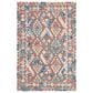 Safavieh Micro-Loop MLP351F 4" x 6" Gray and Blue Area Rug, , large