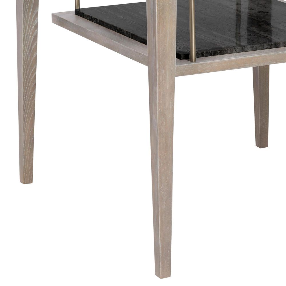Vanguard Furniture Highbridge Lamp Table in Stone NFM