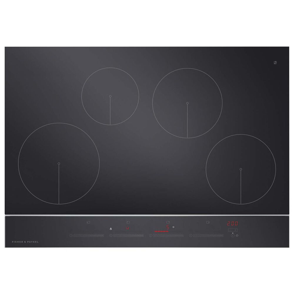 Fisher & Paykel 30" Induction Cooktop with 4-Zone in Black, , large