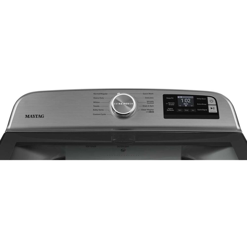 Maytag 4.7 Cu. Ft. Smart Capable Top Load Washer with Extra Power Button, , large