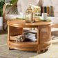 Baxton Studio Louis Coffee Table in Light Honey, , large