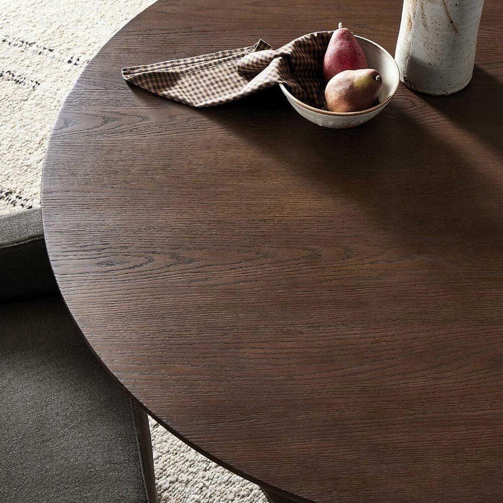 Amber Lewis x Four Hands Eastman Dining Table - Sienna Oak Veneer, , large
