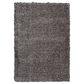 Nourison Luxe Shag LXS01 9" x 12" Charcoal Area Rug, , large