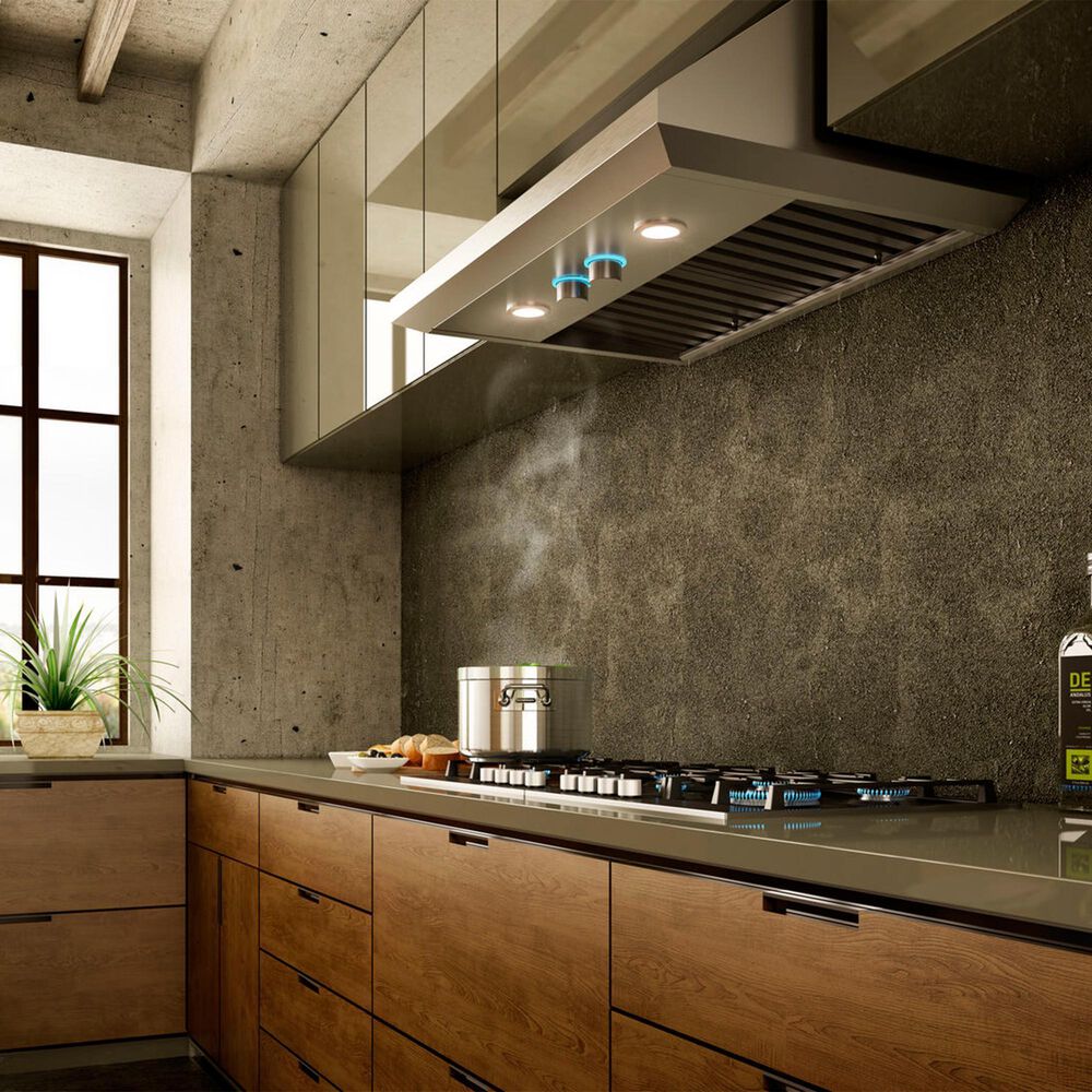 Elica Cervinia 36'' Undercabinet Ducted Hood in Stainless Steel, , large