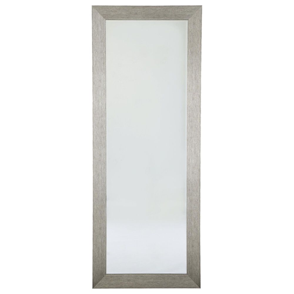 Ashley Duka Floor Mirror in Silver, , large