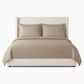 Ann Gish Channel Quilted Charmeuse King Coverlet in Metal, , large
