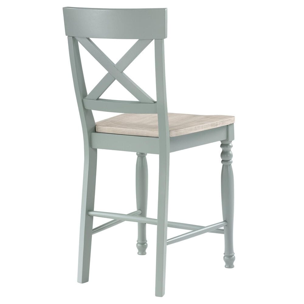 Steve Silver Darcy Dining Side Chair in Green, , large