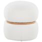 Lumisource Cinch Pouf Ottoman in Cream, , large