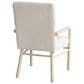 Chapel Hill Huntington Upholstered Dining Arm Chair in Beach Grass, , large