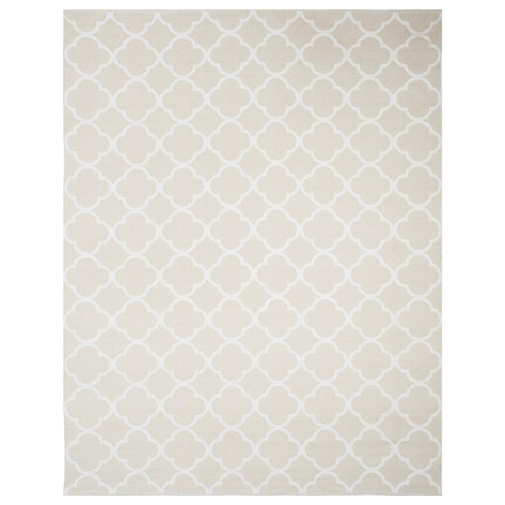 Safavieh Montauk MTK725 8' x 10' Beige and Ivory Area Rug, , large