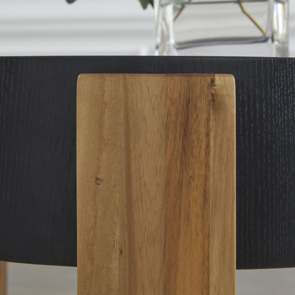 Ashley Breenmore Occasional Table Set in Black and Natural &#40;Set of 2&#41;, , large