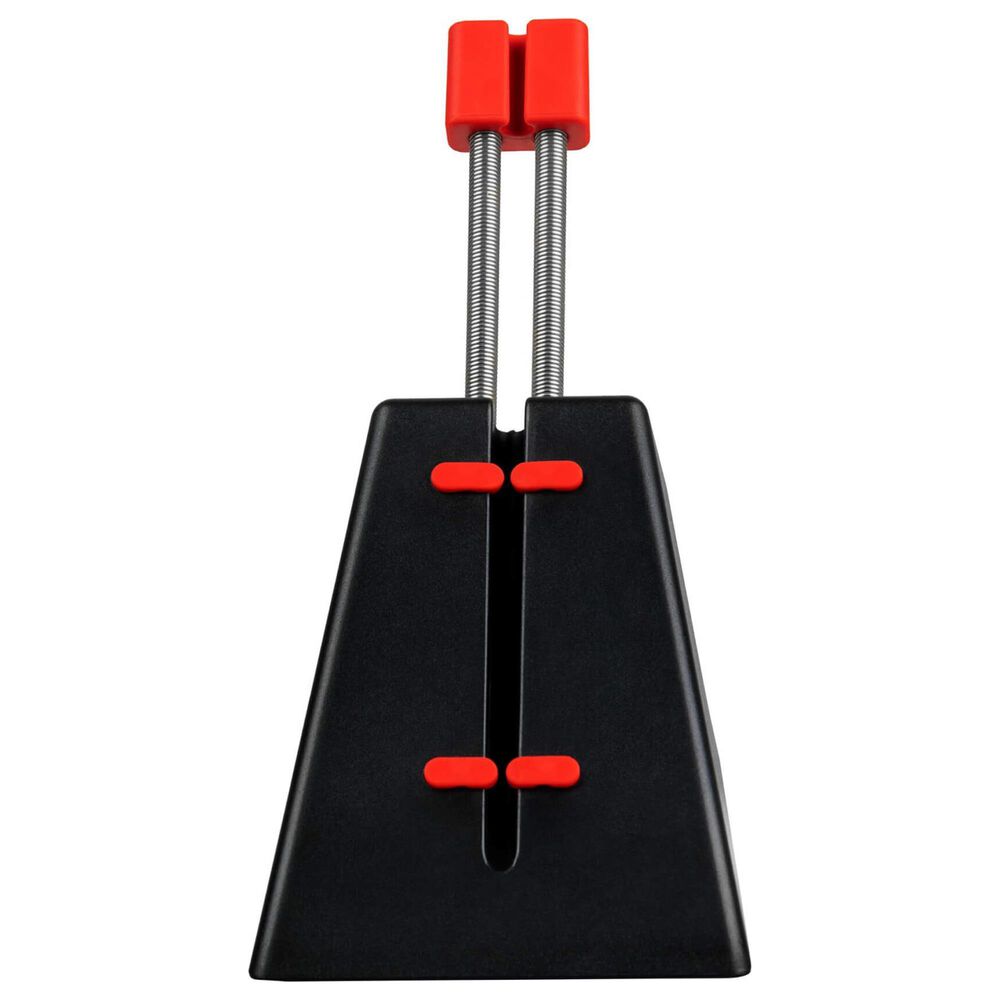 Arozzi Ancora Mouse Bungee with Snug Cord Holder, Rubber Feet, Extendable Spring, and Weighted for Stability - Black with Red Accents, , large