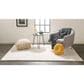 Feizy Luxe Velour White 4" x 6" Area Rug, , large