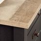 Sauder Cottage Road L-Shaped Desk in Raven Oak and Lintel Oak, , large