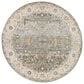 Surya Dresden Deep Teal, Dusty Sage, Taupe, Off-White, Light Gray, Olive and Mustard 5"3" Round Area Rug, , large