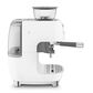 SMEG 81 Oz Espresso Coffee Machine with Grinder in White, , large