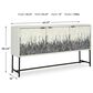 Ashley Freyton Accent Cabinet in Light Distressed White, Gray and Black, , large