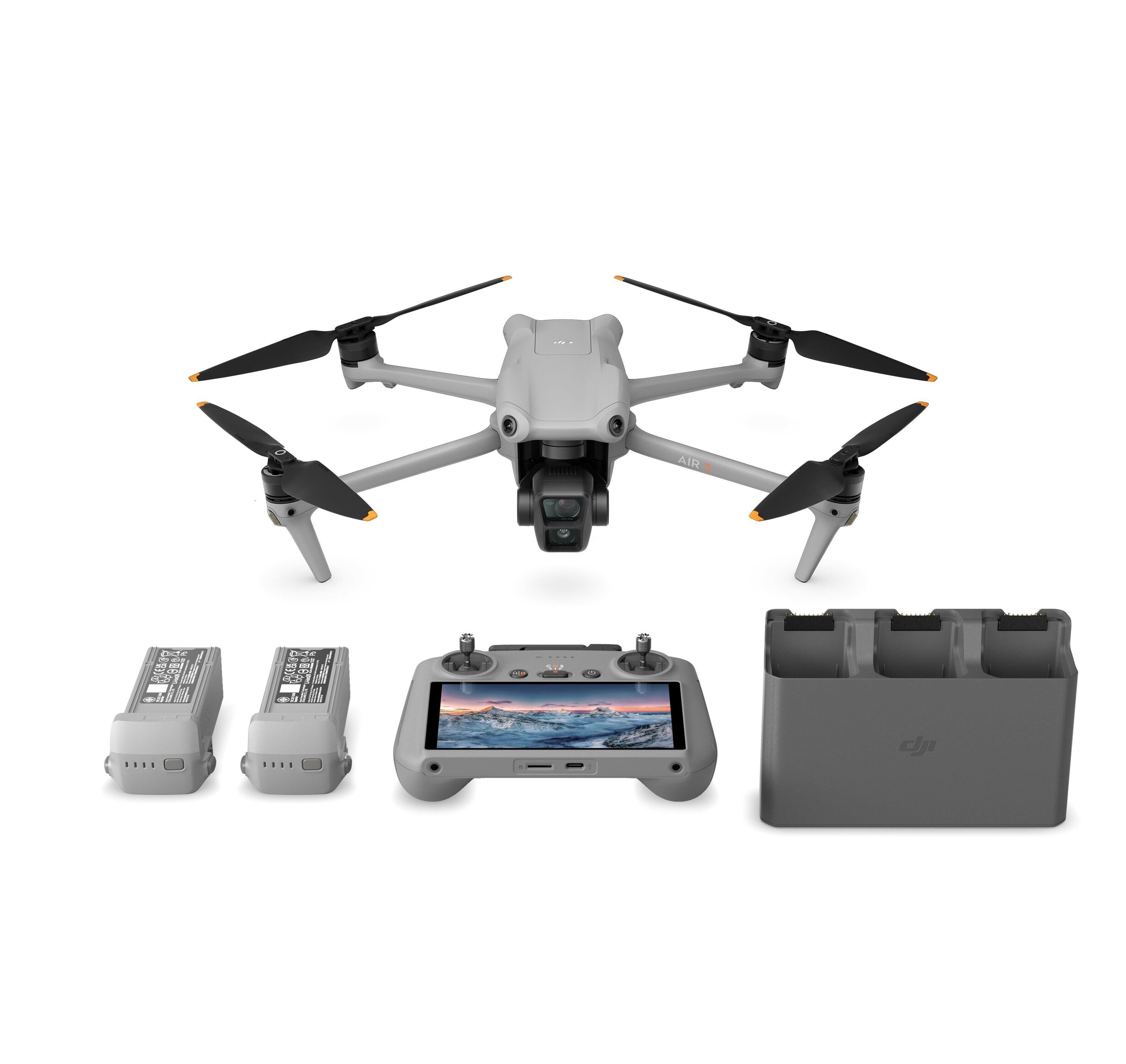 DJI Air 3 Drone Fly More Combo with RC 2 NFM