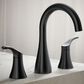 Kohler Simplice Widespread Bathroom Sink Faucet in Matte Black, , large