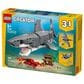 LEGO Creator Fierce Shark with a Treasure Chest Building Set, , large