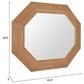 Zuo Modern Otekant Wall Mirror in Natural, , large