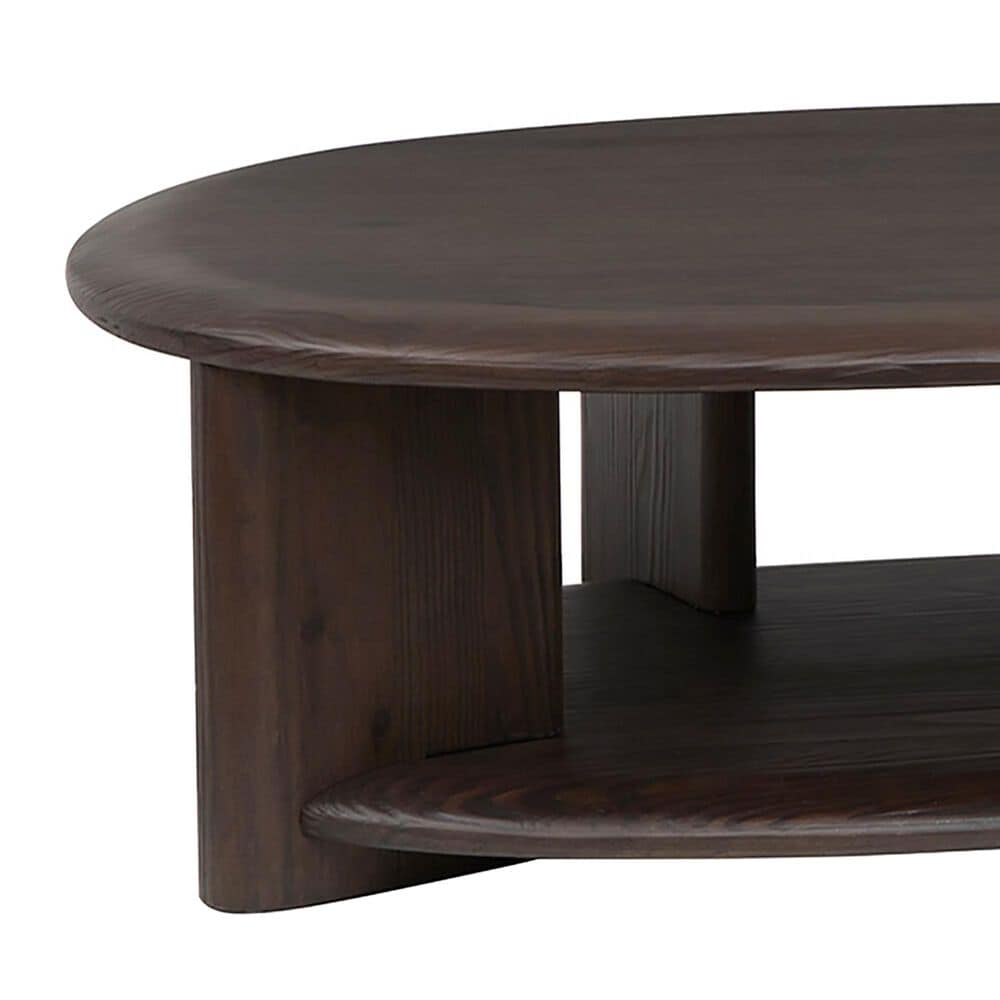 Nicolette Home Upton Cocktail Table in Coffee Bean, , large