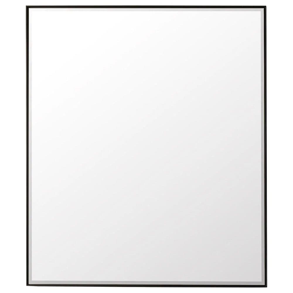 James Martin Vanities Rohe 36" Rectangular Mirror in Matte Black, , large
