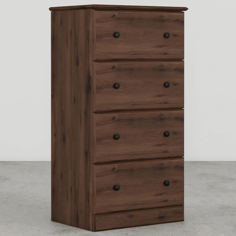 Lemoore Essentials 23" 4-Drawer Chest in Aspen Oak, , large