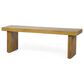 Hearth and Haven Nahanni Outdoor Bench in Natural, , large