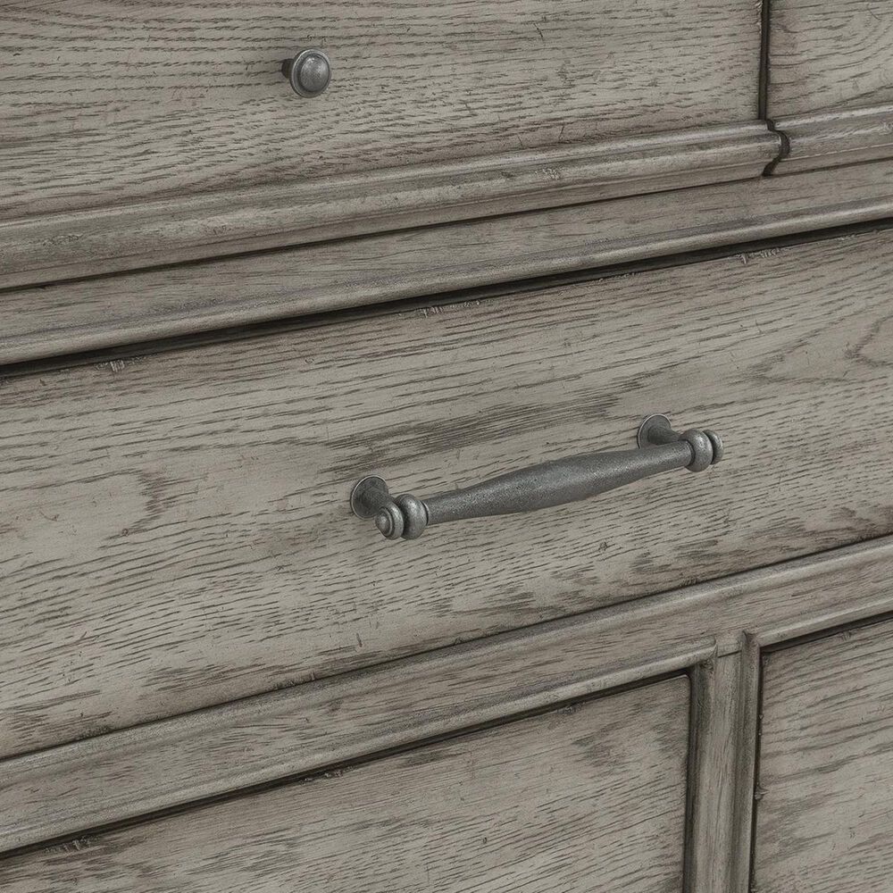 Chapel Hill Madison Ridge 10 Drawer Dresser and Mirror in Bluff Gray, , large