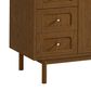 James Martin Laurent 60" Single Bathroom Vanity in Honey Oak with 3 cm Tajnar Eclos Top, Rectangular Sink and FreePower Wireless Charger, , large