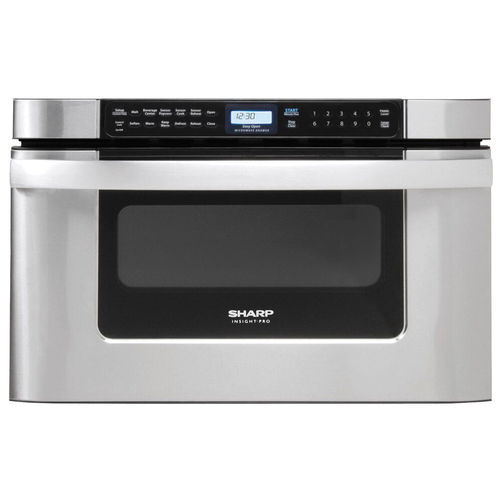 Sharp 24" "Easy Open" Microwave Drawer in Stainless Steel, , large