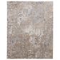Feizy Laina Geometric 5" x 7"10" Beige and Gray Area Rug, , large
