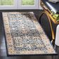 Safavieh Madison MAD612D 2"2" x 10" Navy and Creme Runner, , large
