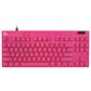 Logitech Pro X TKL Rapid Wired Gaming Keyboard in Magenta, , large
