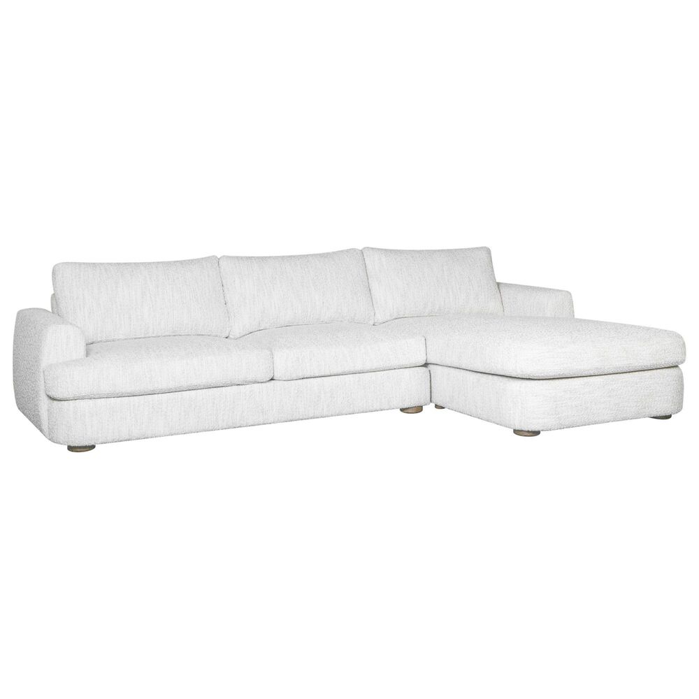Blue River Reid 2-Piece Right Facing Sectional Sofa in Snow Fleck, , large