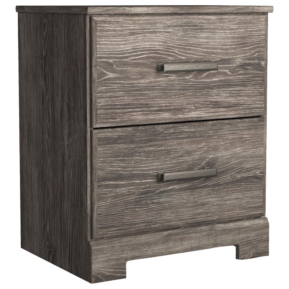 Signature Design by Ashley Ralinksi 2 Drawer Nightstand in Gray, , large