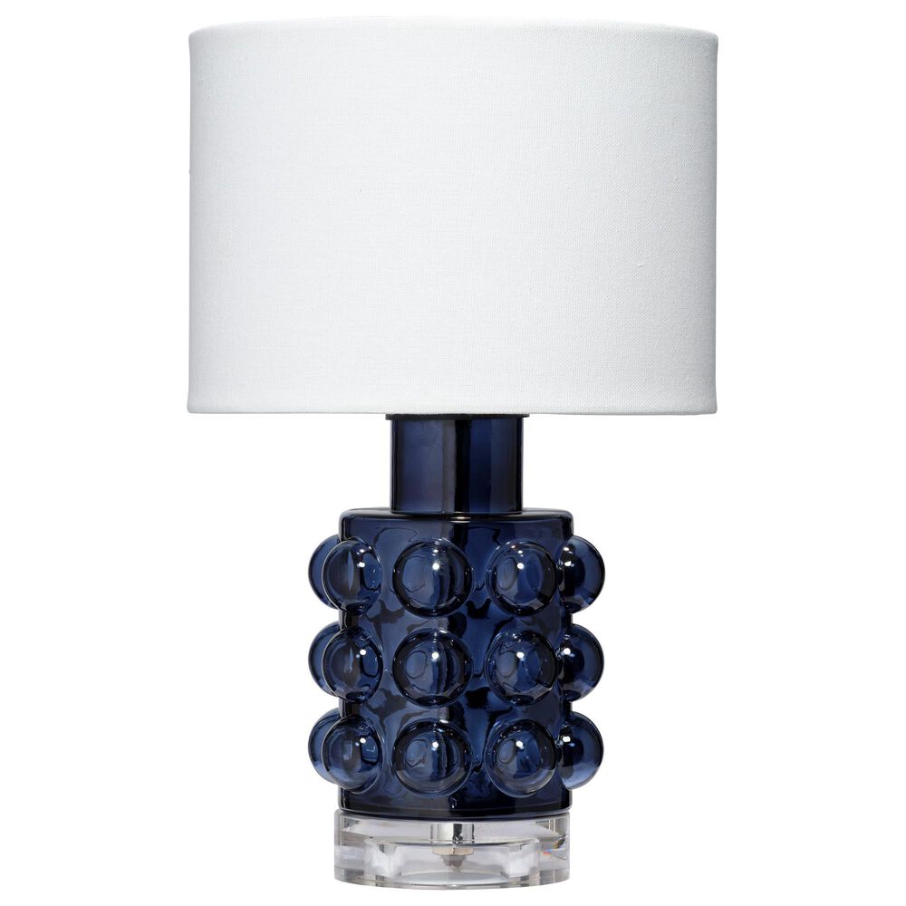 Splendor Living Oakbridge Table Lamp in Blue and Clear, , large