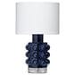 Splendor Living Oakbridge Table Lamp in Blue and Clear, , large