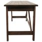 Ashley Baldridge 3-Piece Office Desk Set in Rustic Brown, , large