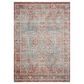 Magnolia Home Elise ELI-04 2"8" x 4" Sky and Red Area Rug, , large