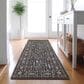 Dalyn Rug Company Hatay HY5 2"3" x 7"6" Black Runner, , large
