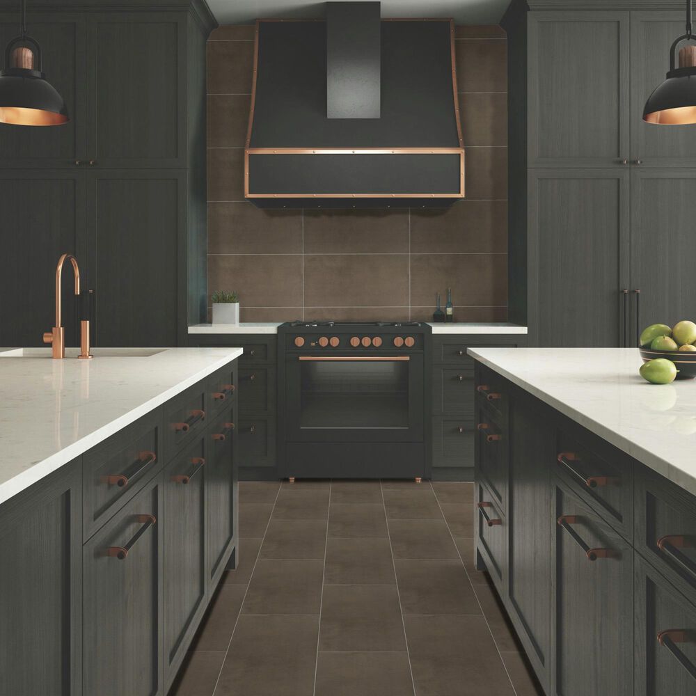 Dal-Tile Portfolio Fango 12" x 24" Porcelain Tile, , large