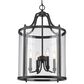 Golden Lighting Payton 4-Light Pendant in Matte Black, , large