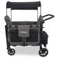 Wonderfold Elite Double Stroller Wagon in Charcoal Gray, , large