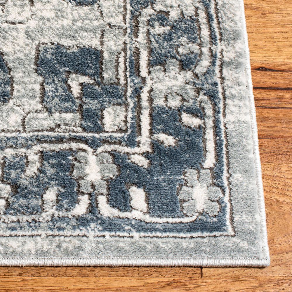 Safavieh Oregon 2&#39;2&quot; x 8&#39; Navy and Ivory Runner, , large