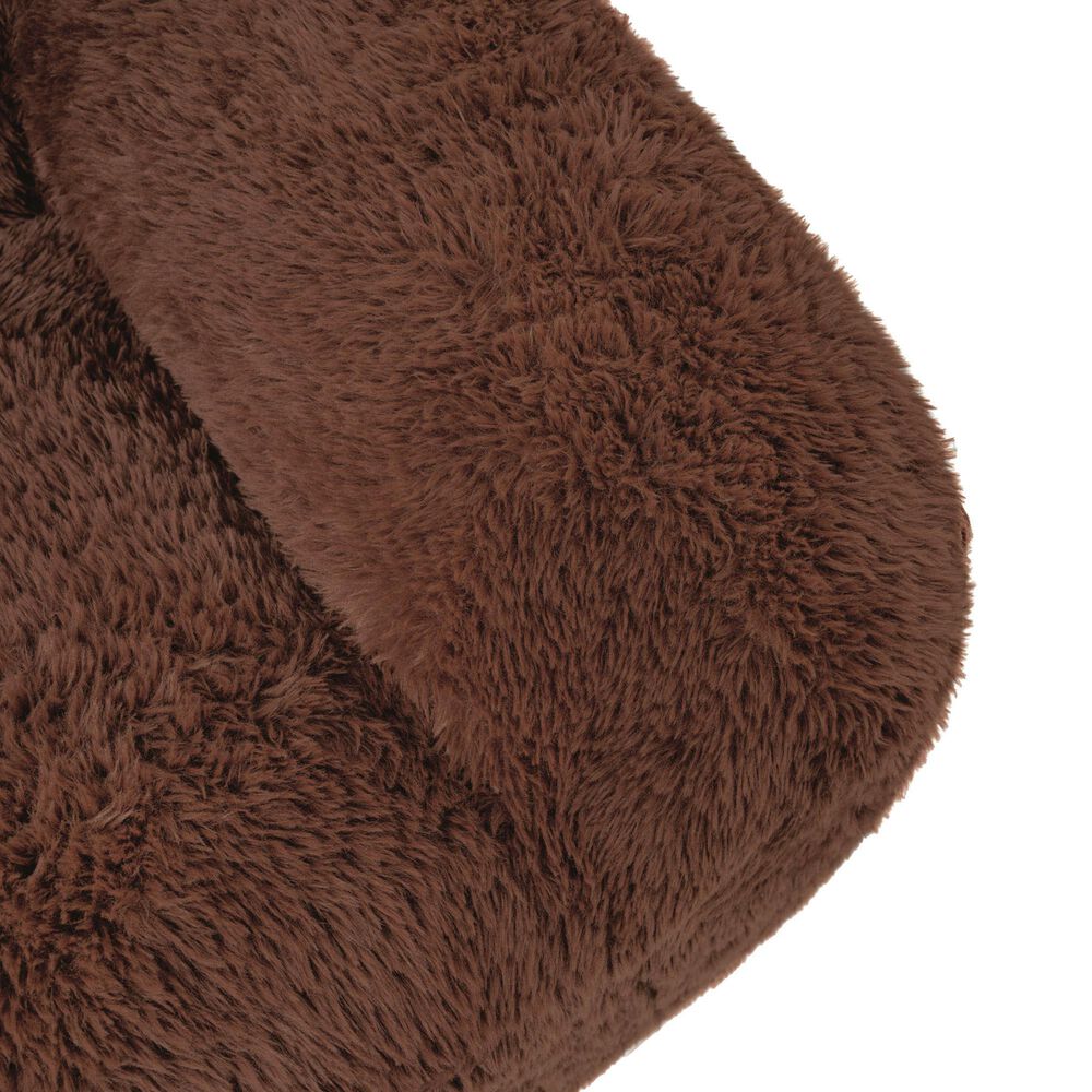 Furniture of America Phael Accent Chair in Cedar Brown, , large