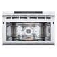 Lg Digital Appliances 4.7 and 1.7 Cu. Ft. Combination Double Wall Oven in Essence White, , large