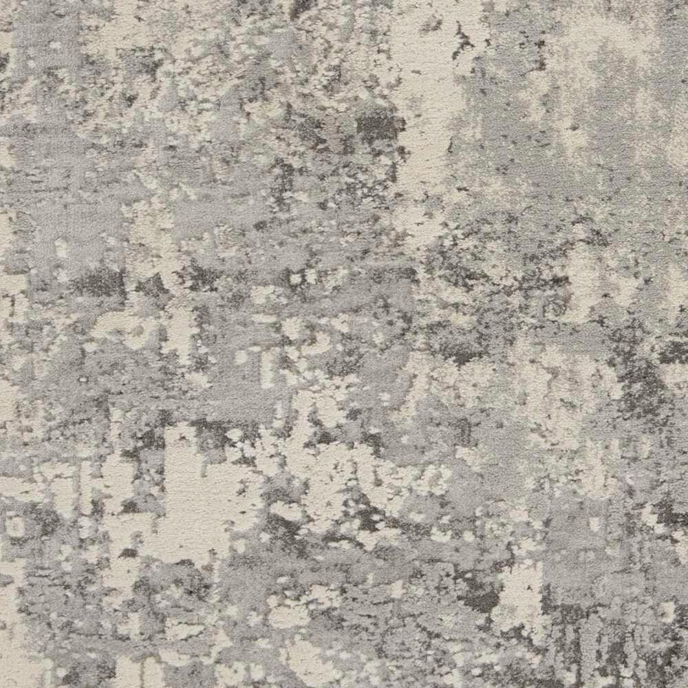 Nourison Rustic Textures Grey and Beige 7&#39;10&quot; x 10&#39;6&quot; Area Rug, , large